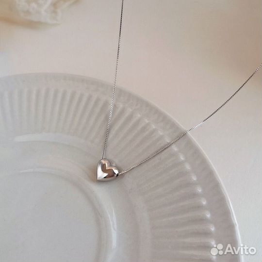 Подвеска с кулоном сердце