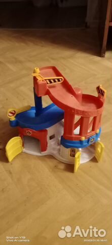 Парковка, пожарная часть