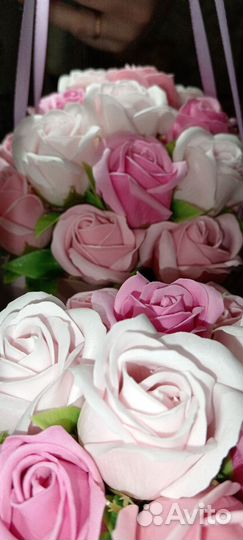 На 8 марта букет из мыльных роз