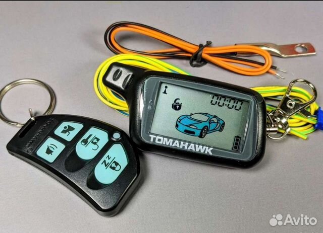 Автосигнализация с автозапуском Tomahawk X5 новая