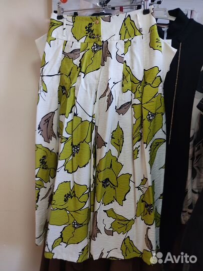 Комплект брюки кюлоты топ