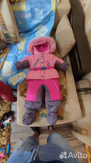 Зимний комбинезон для девочки