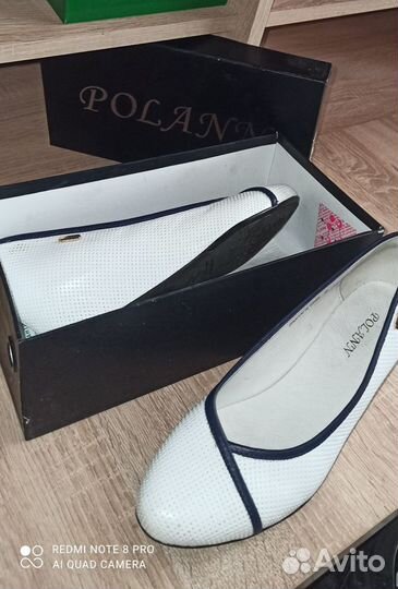 Балетки женские 40 размер натуральная кожа