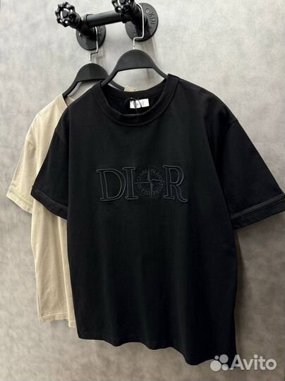 Футболка Dior & Stone Island