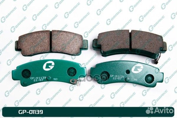 Колодки G-brake GP-01139 4406007Y85,4406015