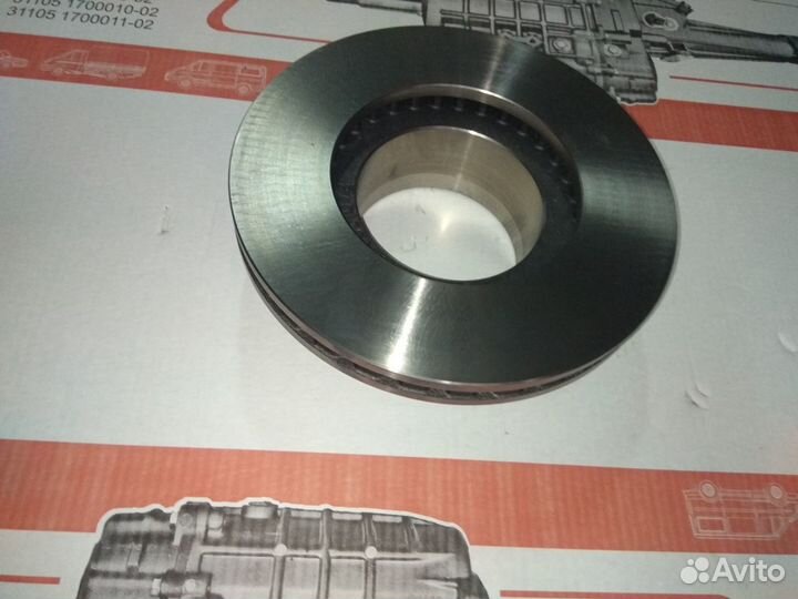 Диск тормозной на Газель Некст