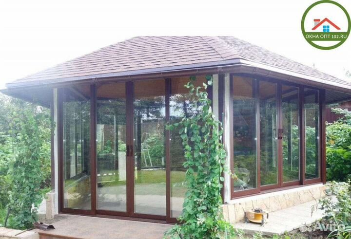 Остекление балкона, беседки, веранды