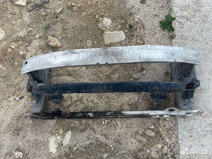 Усилитель бампера передний opel corsa d