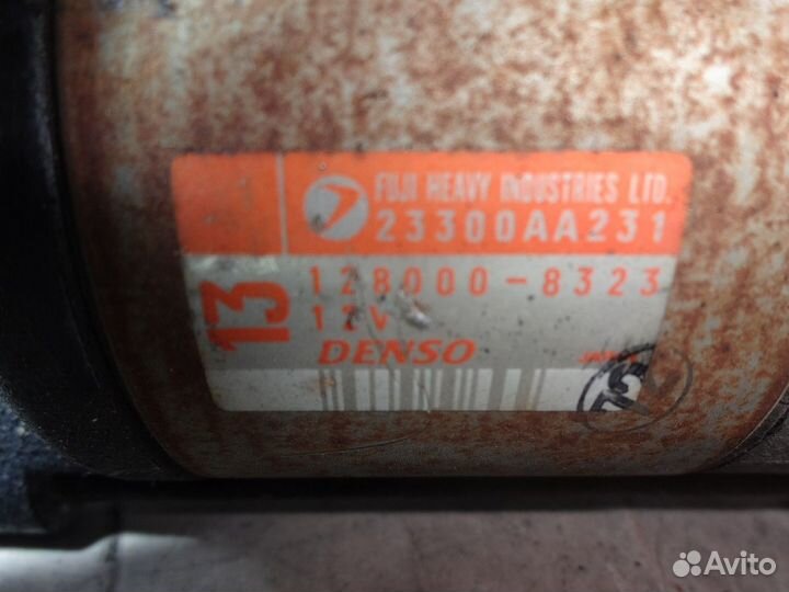 Стартер subaru EJ20