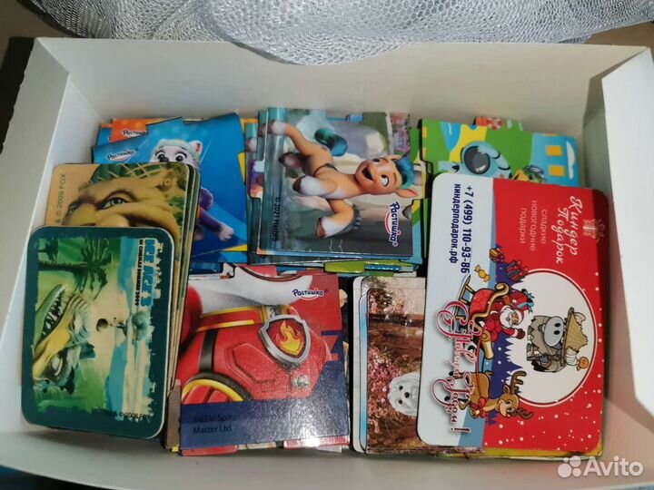 Магниты разных серий коллекции Растишка