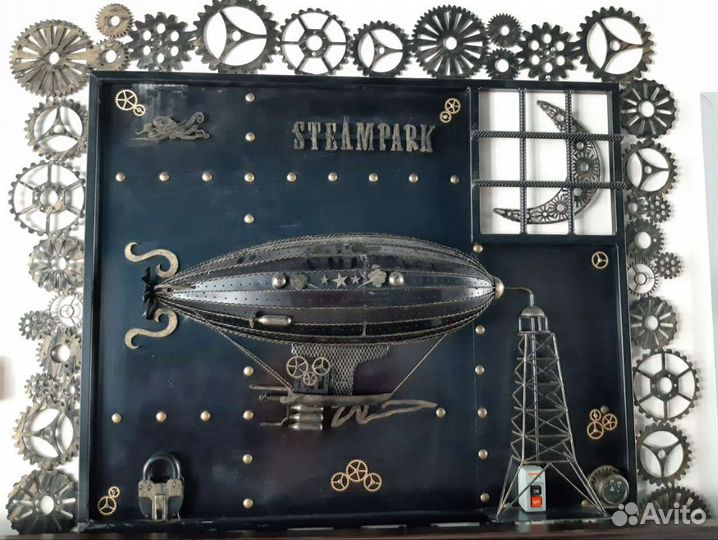 Картина из металла