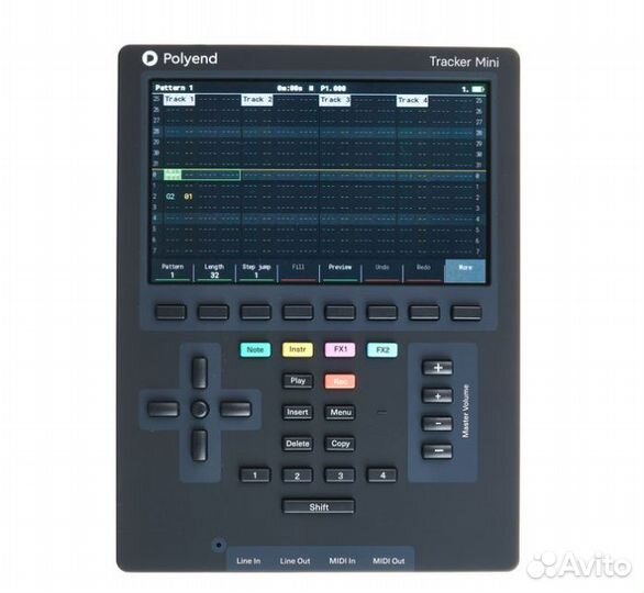 Грувбокс семплер Polyend Tracker Mini