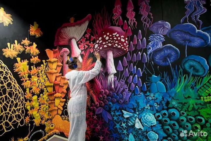 Художественная роспись стен и потолков