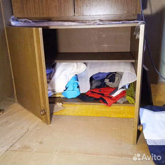 Шкаф распашной и антресоль, комплект, дсп