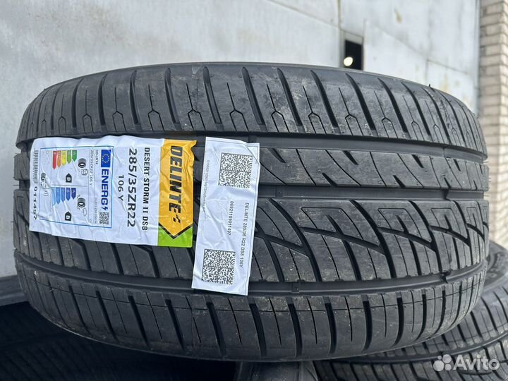 Delinte DS8 285/35 R22 и 315/30 R22 107Y
