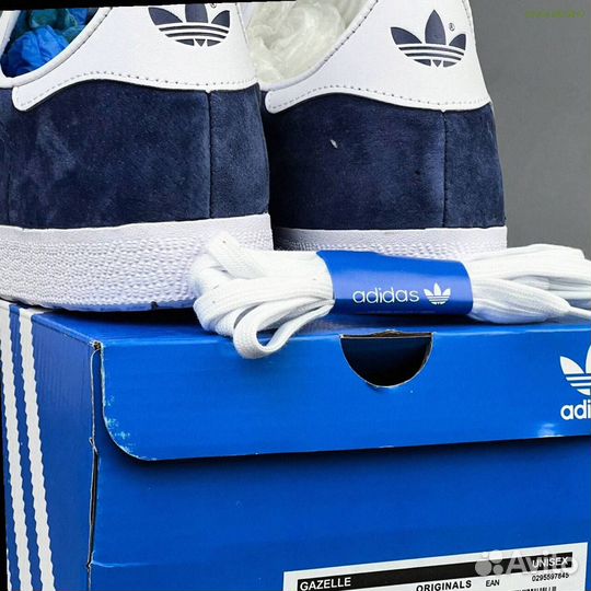 Кроссовки Adidas Gazelle Blue (Арт.49687)