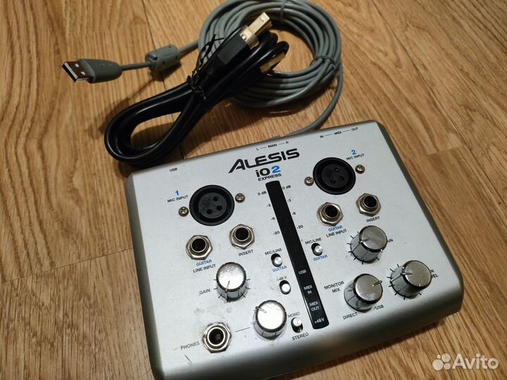 Звуковая карта alesis io 2 express