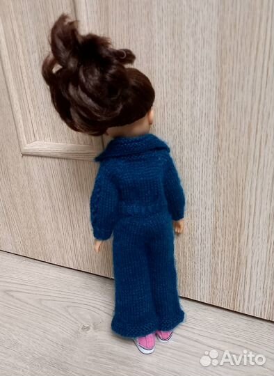 Вязаный комплект куклам 30-32 (типа Паола Рейна) 1