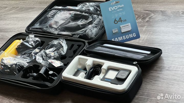 Экшн камера GoPro Hero 10 Black + Аксессуары