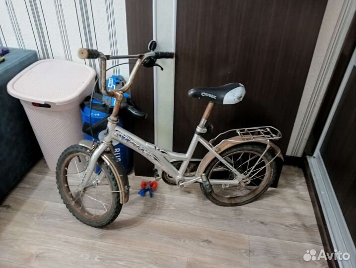 Детский велосипед бу 16