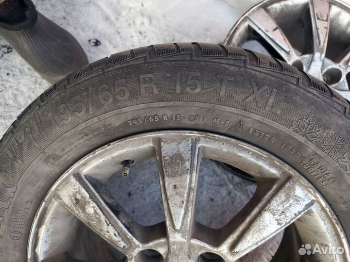 Литье диски r15 4x100 бу