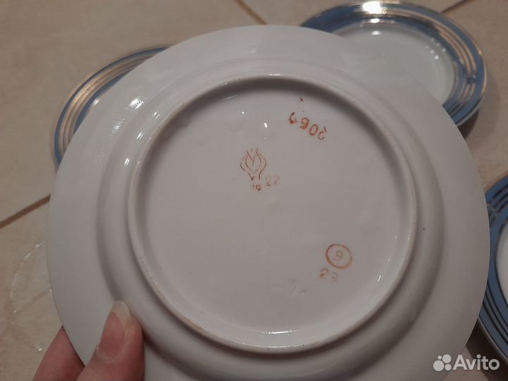 Комплект тарелок Пролетарий