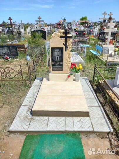 Памятники, ограды, ремонт могил