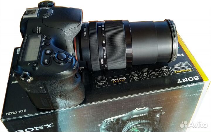 Зеркальный фотоаппарат sony A-77 II