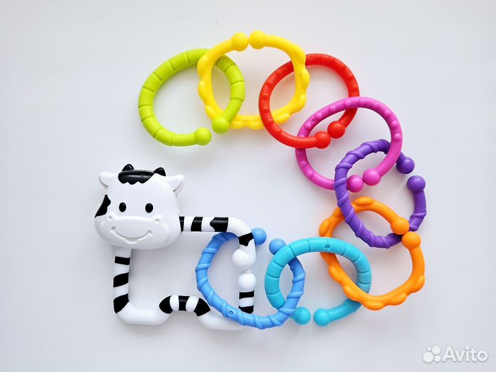 Развивающие игрушки пакетом 8 штук