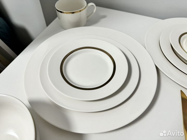 Zara Home Набор столовой посуды на 2 персоны 18 пр