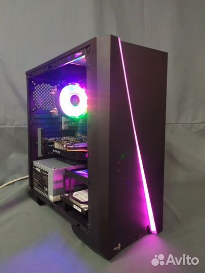 Игровой компьютер FX6100/RX560 4Gb/8Gb/SSD/HDD