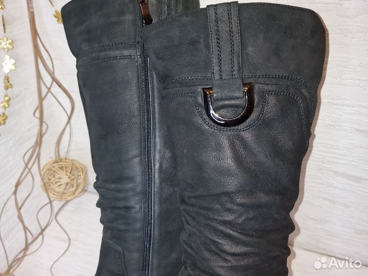 Сапоги женские зимние новые