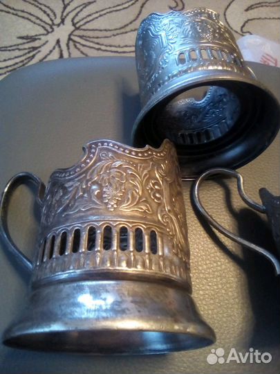 Подстаканник Кольчугино ссср.первый спутник