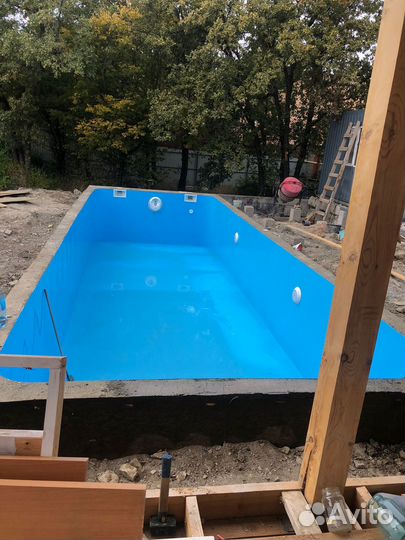 Полипропиленовая чаша (бассейн) 7м*3м*1,5м