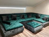 Большой угловой диван новый модульный "Валенсия"