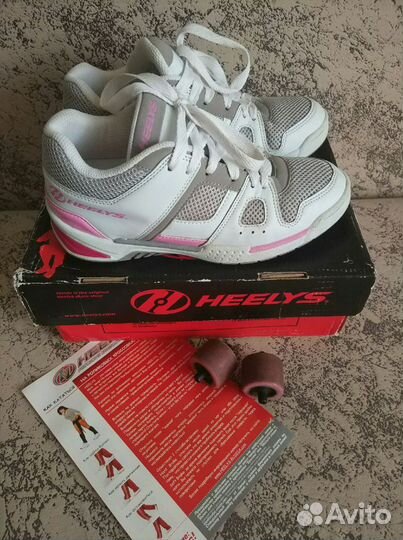 Роликовые кроссовки Heelys (размер 35)