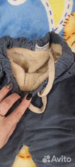 Утепленные брюки детские