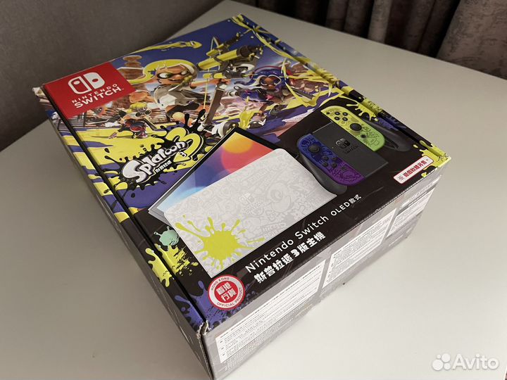 Nintendo switch oled splatoon