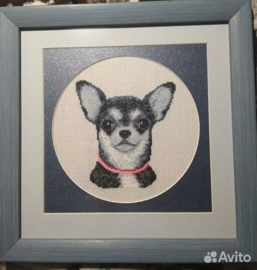 Картина вышитая крестиком