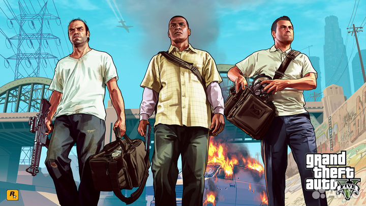 Grand Theft Auto 5 (GTA 5) для PS4/PS5 на Русском