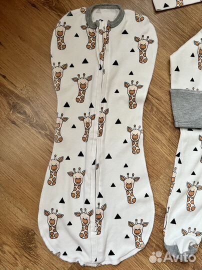 Слип, шапочка, кокон для девочки/мальчика