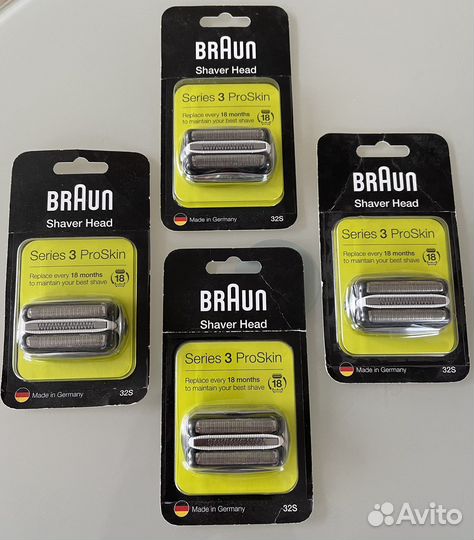 Сменная кассета Braun 32S