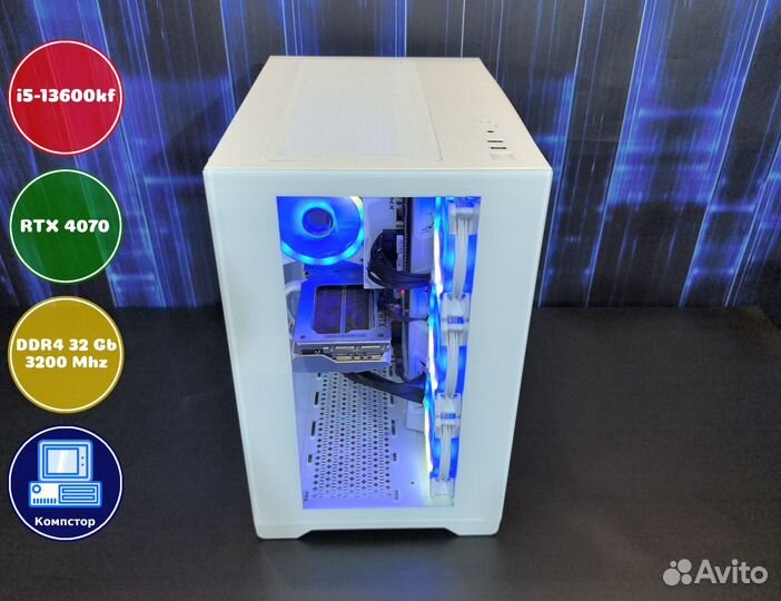 Мощный игровой пк i5-RTX4070-32DDR4-QDP6907241-B760