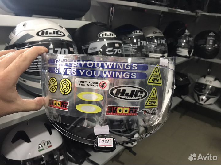 Визор для мотошлема hjc i70 новый