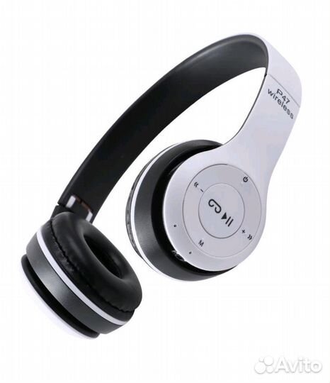 Беспроводные наушники Wireless P-47 белые