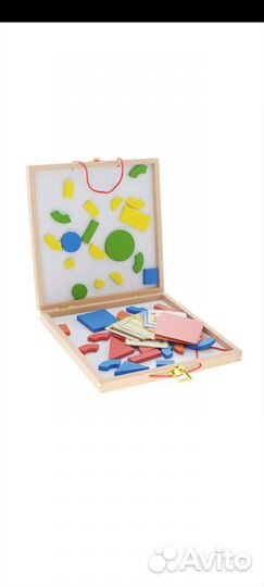 Магнитная игра геоформ djeco джеко