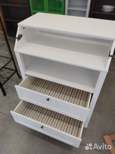 Комод с пеленальным столиком Сундвик Икеа