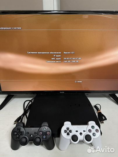 Игровая приставка Sony playstation 3 slim 320gb