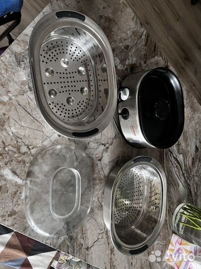 Пароварка tefal бу