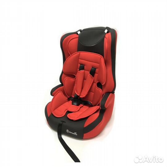 Детское автокресло 9-36кг Мишутка 513 RF красное
